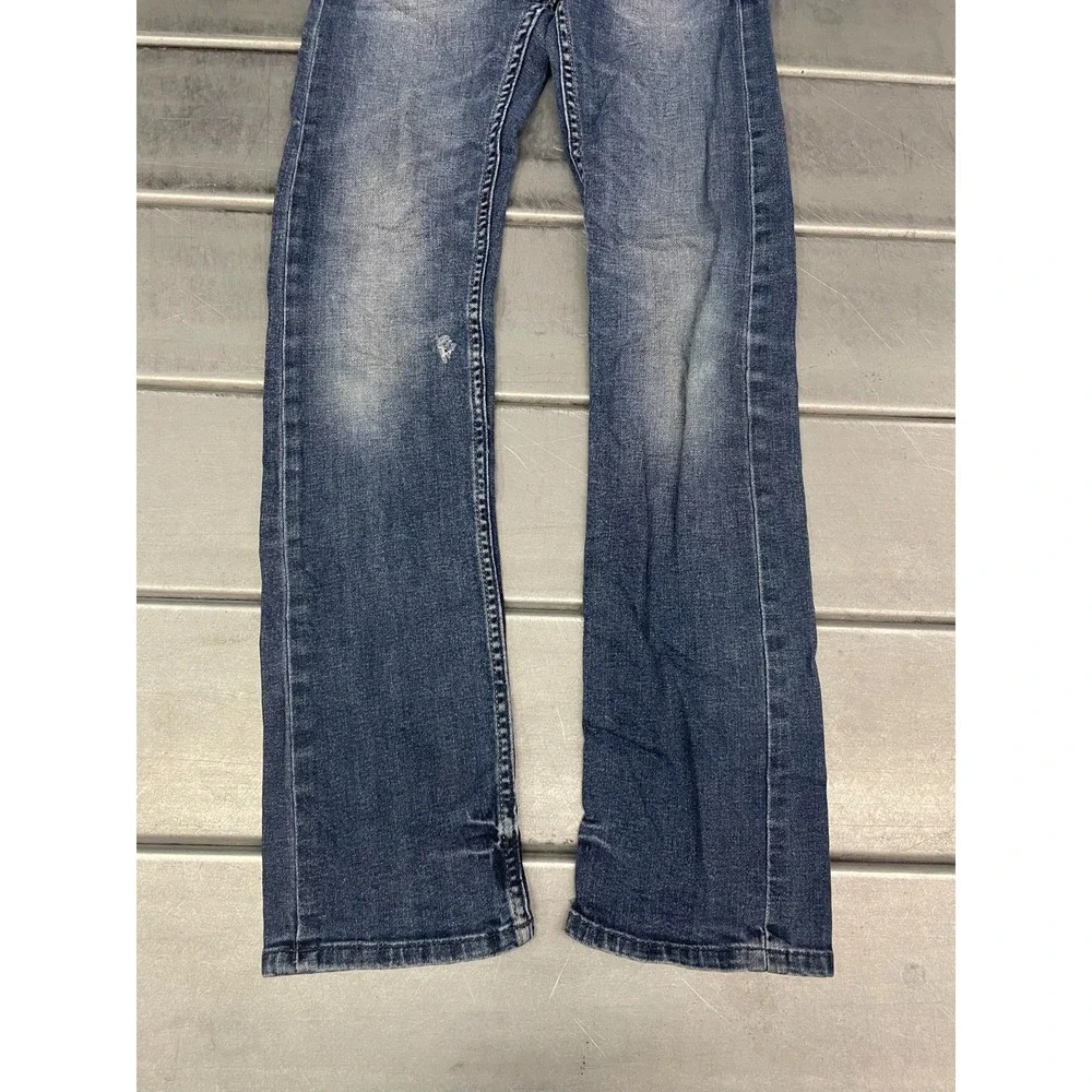 Levis 511 Slim Fit Jeans Women Size‎ 14 26x29 Blue Medium Wash Denim Straight